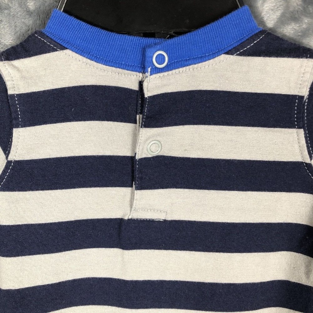 Carters Just One You Six Month Baby One Piece Daddys little Rookie Outfit - Picture 9 of 12